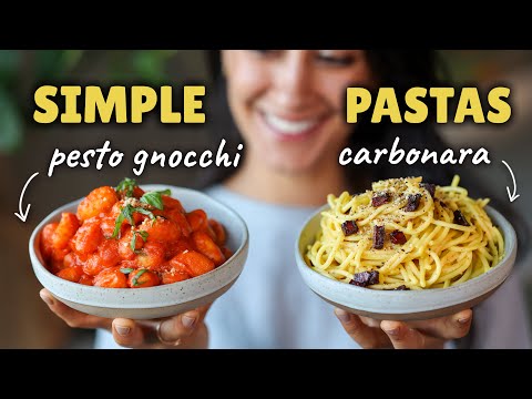 PASTA perfect for weeknight dinner (plant-based) 🍝