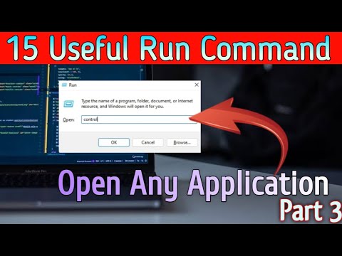 15 Secret Run Command | Open Any Application On Windows 11 | Useful Run command