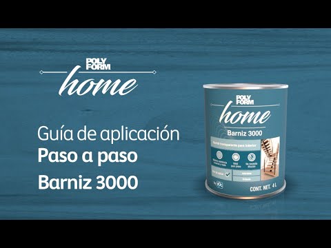 Protege y embellece pisos y escaleras de madera con Barniz 3000 Base Agua de Polyform Home-Tutorial