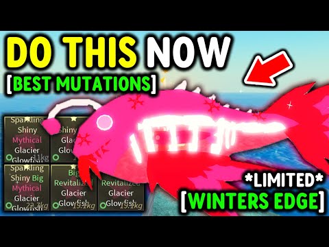 DO THIS To Get NEW LIMITED WINTERS EDGE Fish Mutations in Roblox Fisch..