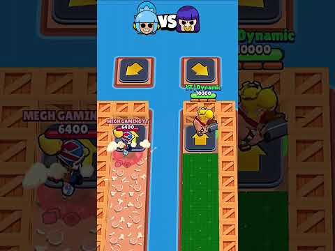 Jannet Vs Brawlers Race #brawlstars #shorts