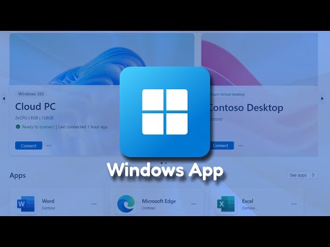 New Windows App for macOS, iOS, Android and Windows PC