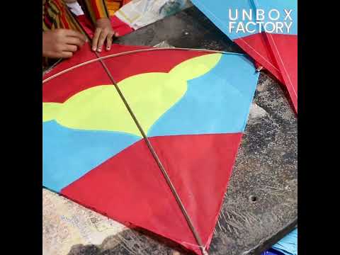 Inside the Kite Making Factory: How Colorful Kites are Made