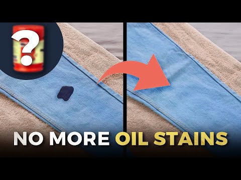 How To Get Oil Stains Out Of Clothes Instantly | Effective For Both New & Old Oil Stains