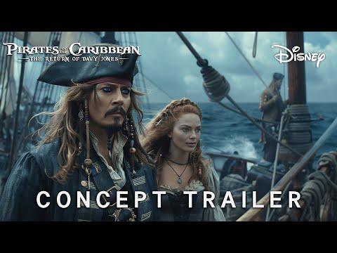 Pirates of the Caribbean 6: The Return Of Davy Jones | Concept Trailer | Margot Robbie, Johnny Depp