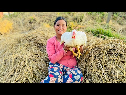 Hamro dahayarilai 5kgko vale..Rudai tauwako suli bokne din pni aayo😓#siruthapamagar#villagelife#vlog