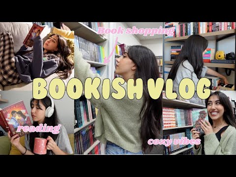 Spend a Sunday with me | book shopping📚, GRWM💄🎶, reading📖, coffee ☕️