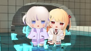 Kanade wants Hajime to come next to her【轟はじめ/音乃瀬奏/ホロライブ切り抜き】【3Dアニメ】