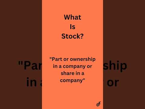 What is stock || Basic of Stock market || Share market ||