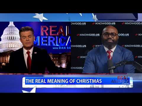 REAL AMERICA -- Dan Ball W/ John Amanchukwu, Jesus Is The Reason For The Season, 12/23/24