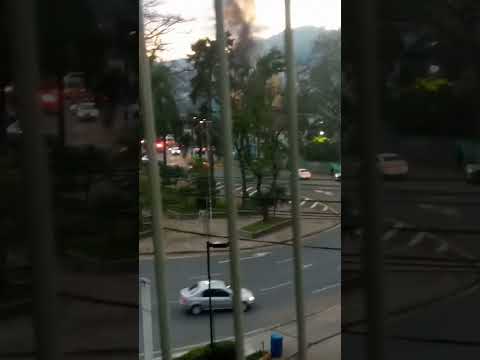 incêndio em uma casa