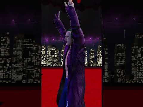 Jared Leto enters the ring in Joker attire in #WWE2K24