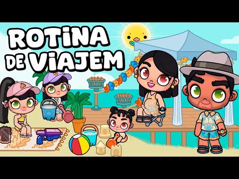 ROTINA DE VIAJEM | AVATAR WORLD ROTINAS E HISTÓRIAS