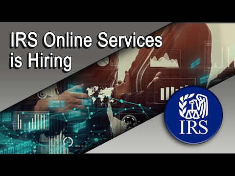 IRS Office of Online Services is Hiring