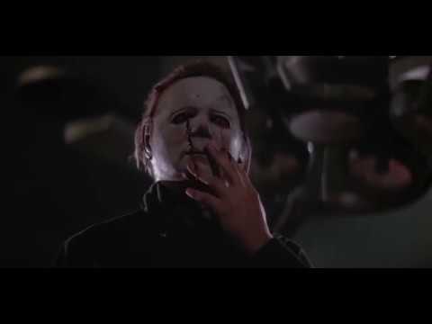 Halloween 2 (1981) ending with Halloween (1978) breathing