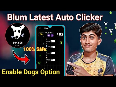 Auto Clicker for Blum 😱100% Safe & No Ban | Blum Latest Auto clicker Method || Blum game Auto Play