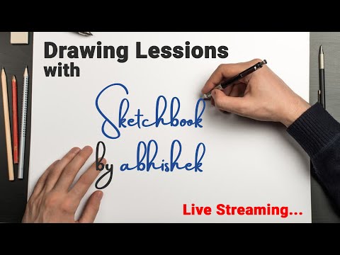 Drawing Basics for Beginners || Live Streaming