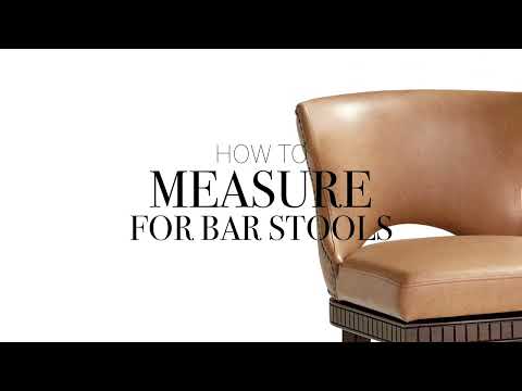 How to Measure For Bar Stools