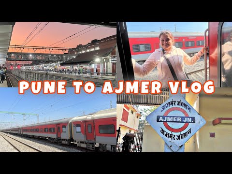 Pune to Ajmer Train Journey | GARIB NAWAZ EXPRESS | 2nd AC Train Journey