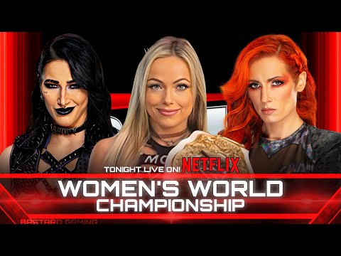 WWE 2K24 | Liv Morgan VS Rhea Ripley VS Becky Lynch - Women's World Championship | Raw