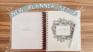 2022 PLANNER FLIP THROUGH AND SET UP: Hosanna Revival Planner || huntermerck