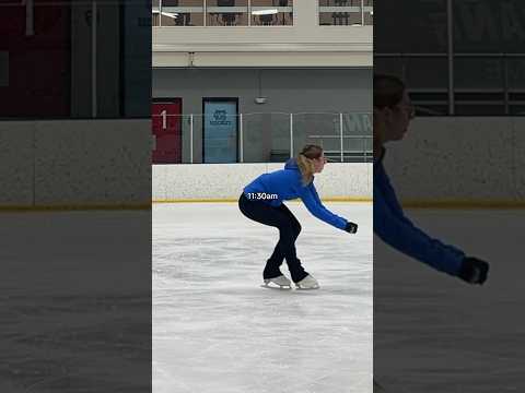 summer figure skating training vlog ☀️⛸️🍉⛱️ #figureskater #iceskater #figureskating #iceskating