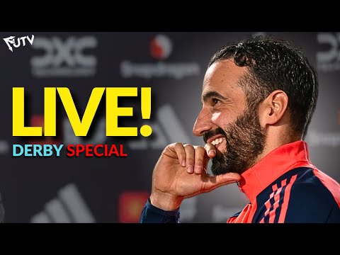 RUBEN AMORIM'S First MANCHESTER DERBY Press Conference LIVE Reaction