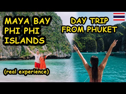 🇹🇭 Maya Bay & Phi Phi Islands DAY TRIP from Phuket (2023 real experience + storm)