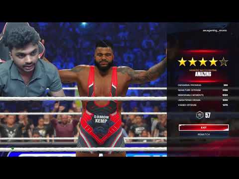 OMG Drew mcntyre lost to new wwe superstar on wwe 2k24 with facecam reaction