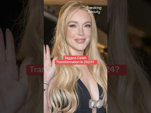 We asked @igfamousbydana which celeb had the most dramatic transformation in 2024 #lindsaylohan