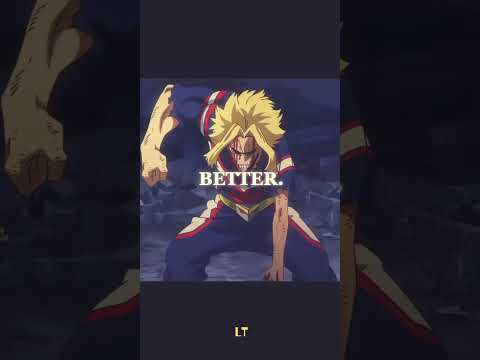 Show them why you're better.#motivation #mha #allmight #animemotivation #life #mha #gatoheroi