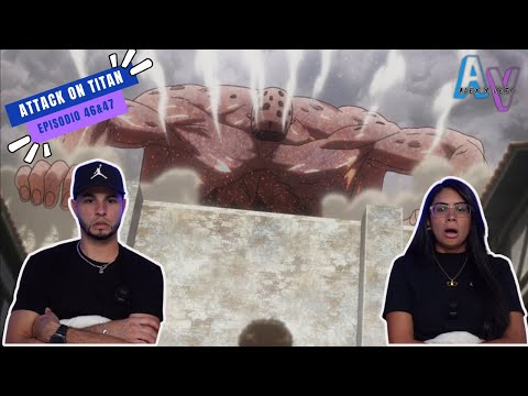 Primera vez viendo Attack on Titan / Lord Reiss se convirtio en Titan? Ep. 46-47 {Reaccion}