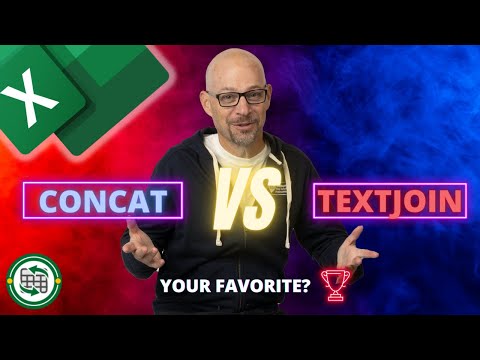 Excel Battle: CONCAT vs TEXTJOIN