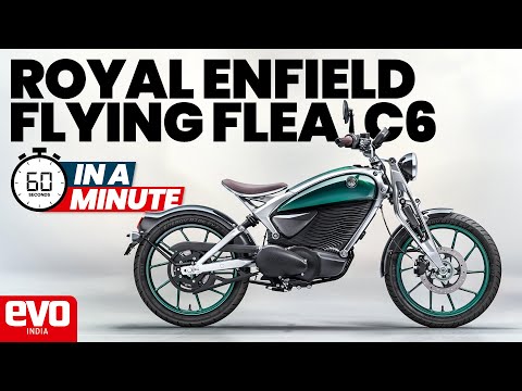 Royal Enfield Flying Flea C6 | In a minute | evo India