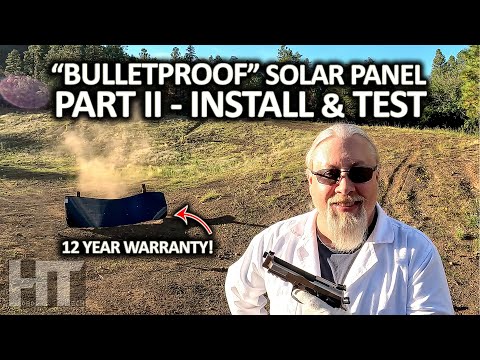 6 Months Later! "Bulletproof" CIGS 200w Solar Panel | BougeRV Yuma Install