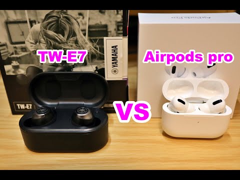 The theory that YAMAHA's Neucan earphone "TW-E7A" can beat Airpods pro.