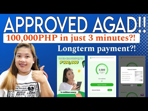 BORROW UPTO 100,000PHP IN JUST 3 MINUTES || APPROVED AGAD || LOAN APP REVIEWS