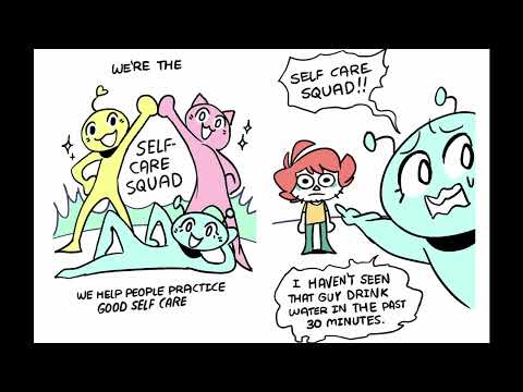 The Self-Care Squad! | A Shencomix/Blue Chair Comic Dub