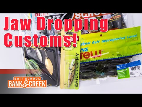 3 Electric Customs Lures From the Bank & Creek Kit! (September/October)