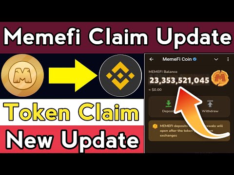 Memefi listing date || Memefi Airdrop claim || Memefi Airdrop New Update || memefi Withdrawal