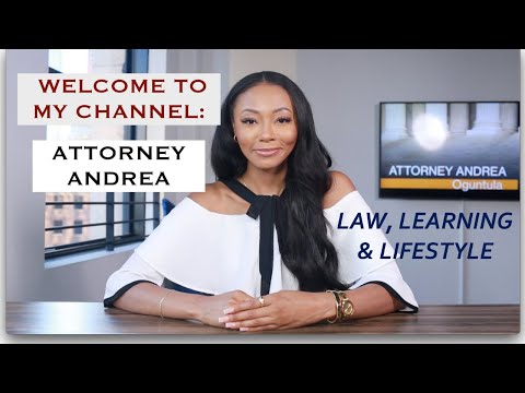 Welcome to my channel: Attorney Andrea