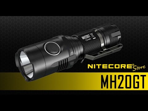 (Discontinued) Nitecore MH20GT 1000 Lumens Long Throw Rechargeable LED Flashlight