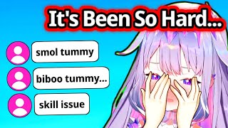 Biboo Got Frustrated By Her Small Stomach IRL【Hololive EN】