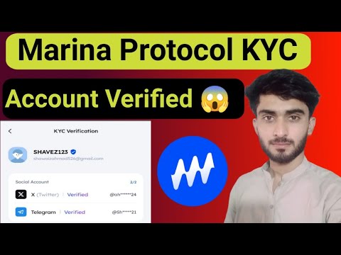 Marina Protocol KYC complete Process || Marina Protocol Twitter connect || Marina Protocol Listing 😱