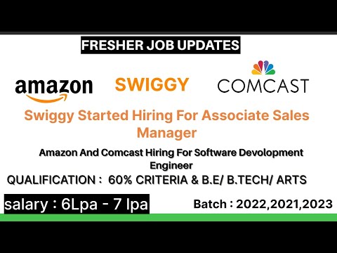 JOBSTODAY | OFF CAMPUS DRIVE | HOW TO APPLY | 2021,2022,2023#AMAZON#COMCAST#SWIGGY