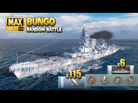 Battleship Bungo: Down to 15 seconds reload - World of Warships