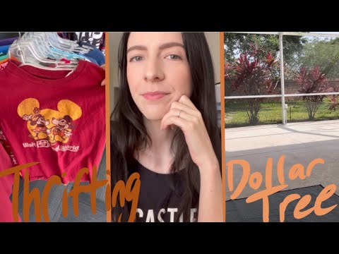 Vlogging Again? Thrifting & Dollar Tree | 5.10.21