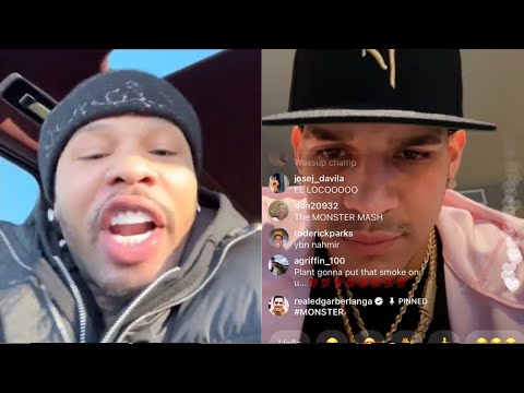 Gervonta Davis & Edgar Berlanga HEATED Exchange: BUM, you LOST to Canelo Alvarez”