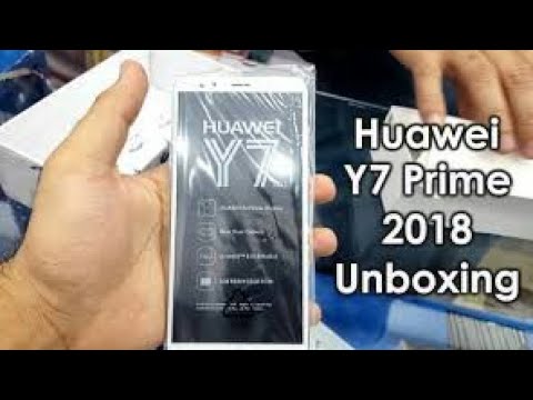 #1001 UNBOXING AND OVERVIEW HUAWEI Y7 PRIME 2018