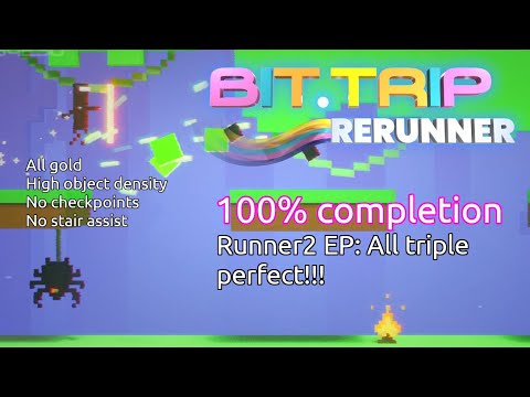 (100% completion) BIT.TRIP RERUNNER: Runner2 EP perfection!!! | Choice Provisions | Windows | 2023